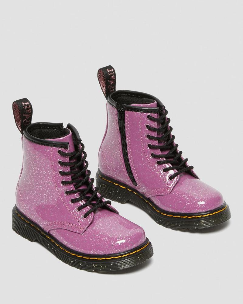 Dr Martens Toddler 1460 Glitter Veterlaarzen Kinderen Roze | NL 131SGL